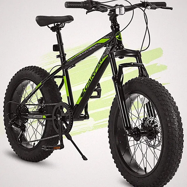 20 Inch Mountain Bike for Kids and Teenagers High Carbon Steel Frame 7-Speed
