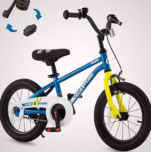 EZ Kids Bike,Balance and Pedal Bicycle for Boys & Girls Beginner,14 16 18 Inch T